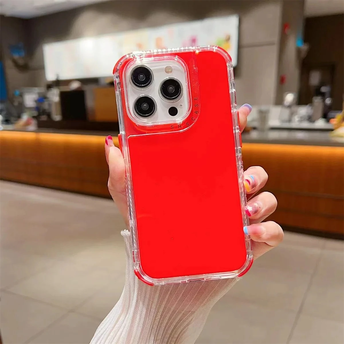 Military Grade 3-in-1 Solid Color Armor Phone Case