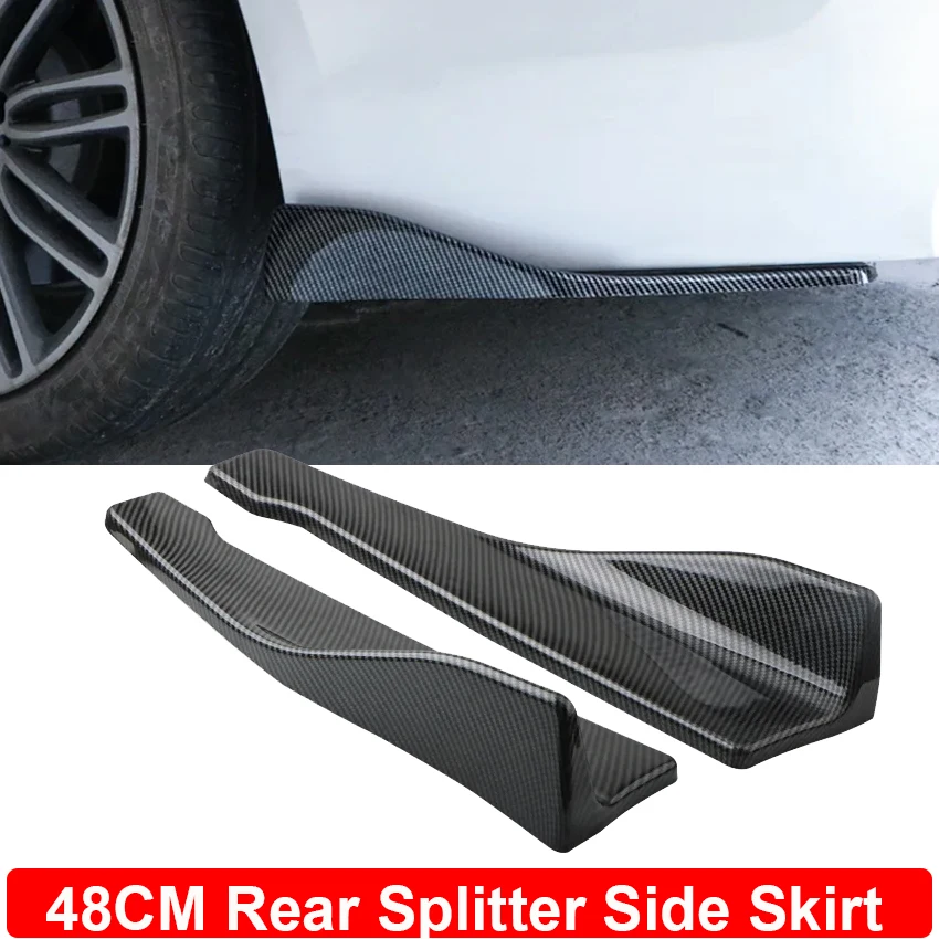 Per Bmw E90 E46 F20 F30 E39 G20 Gonna Laterale Anteriore Paraurti Posteriore Lip Splitter Canards Cover Extension Body Kit Accessori Auto