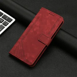 Leather Anti - Fall Wallet Phone Case - Luxury Skin Cover for OnePlus 10 Pro 5G (Red)