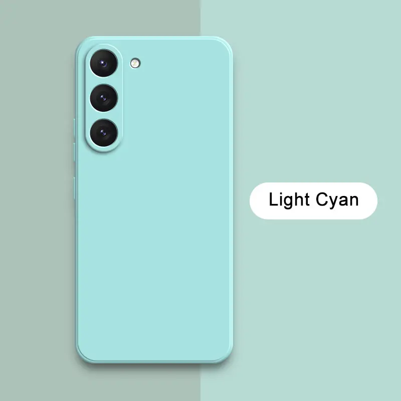 Luxury Liquid Silicone Soft Protective Phone Case - Full Fall Proof Mobile Cover Housing
