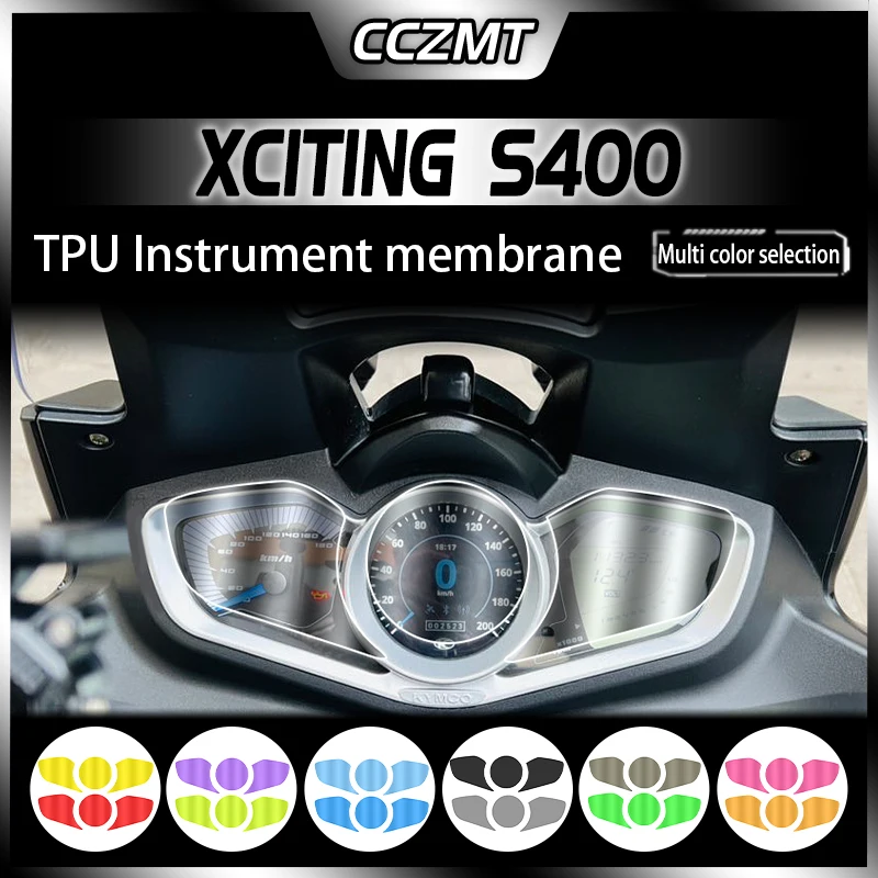 Per Kymco Xciting S400 S 400I S 400 S400 I Moto Strumento Cap Pellicola Proteggi Schermo Pellicola Faro Pellicola Fanale Posteriore