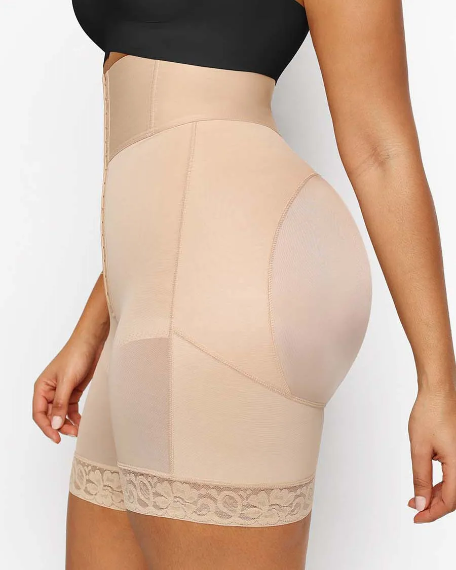 3 Boned Sculpt High Waist Booty Shorts Fajas Reductoras y Modeladoras Para mujeres Waist Trainer Body Shaper корсет женский