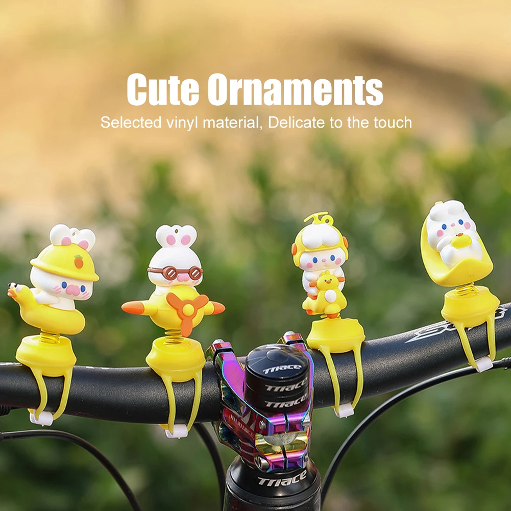 

Motorcycle Decoration Cute Animal Bobble Heads Anime Ornaments Electric Scooter Bicycle Decoration Accessories Birthday Gift