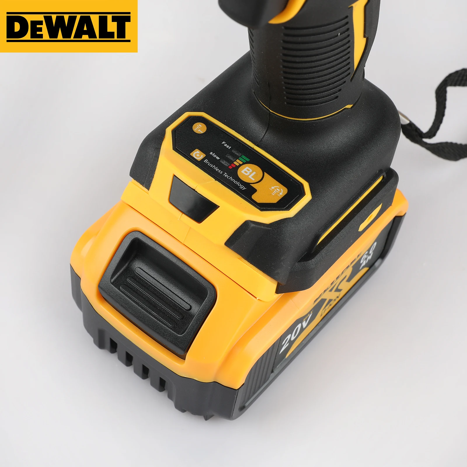 DEWALT DCF922 ATOMIC 20V MAX 1/2 in. Cordless Impact Wrench Variable Speed Electric Wrench with Detent Pin Anvil Bare Tool 6