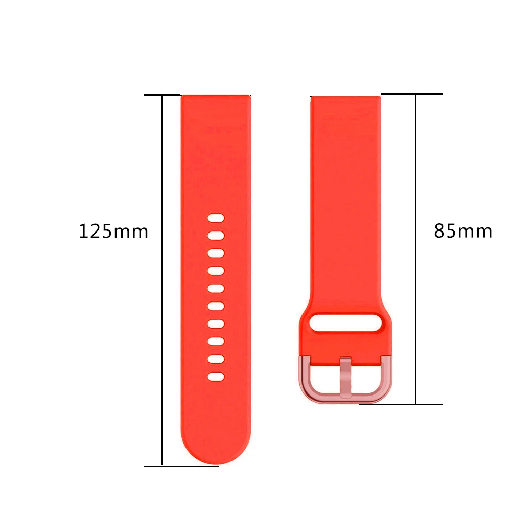 Premium Silicone Smart Watch Band - Available in 20mm and 22mm Sizes