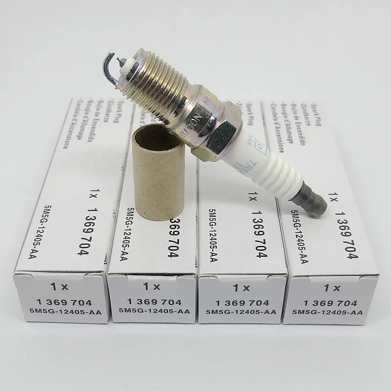 

4pcs Platinum Spark Plug fit for Ford C-MAX DM2 FOCUS II GALAXY II MONDEO IV BA7 S-MAX WA6 5M5G-12405-AA TR6AP-13 1369704 5809