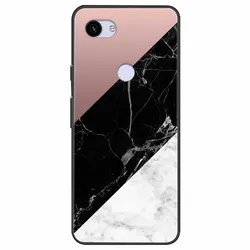 Black Marble Soft TPU Silicone Phone Case with Bumper Protection for Pixel 3a XL (R20.CH.500)