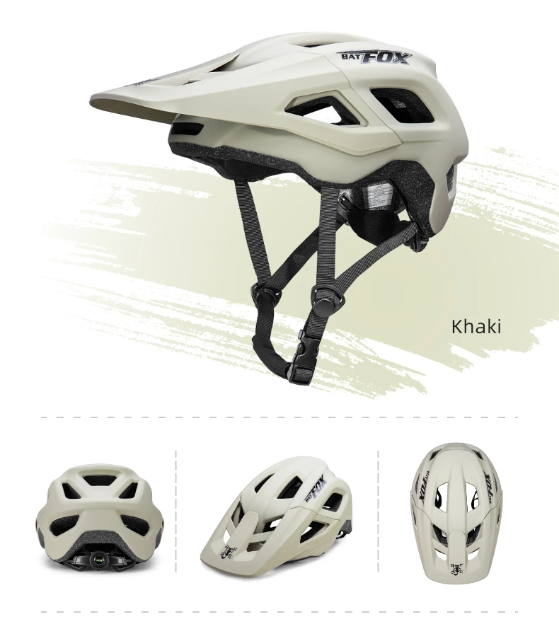 BATFOX 2026 Fahrradhelm für Herren und Damen, Integrierte Ultraleichte Belüftung, Pendler- und Rennrad-MTB-Fahrradhelm, Radsport-Sicherheitsausrüstung – Detail 13
