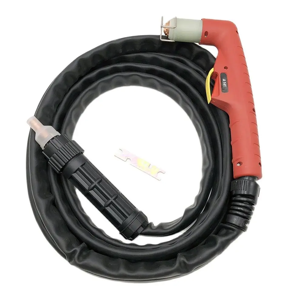 5 Meters 140A HF Pilot Arc A141 Plasma Torch Air-cooled Plasma Cutting Machine Central Connector