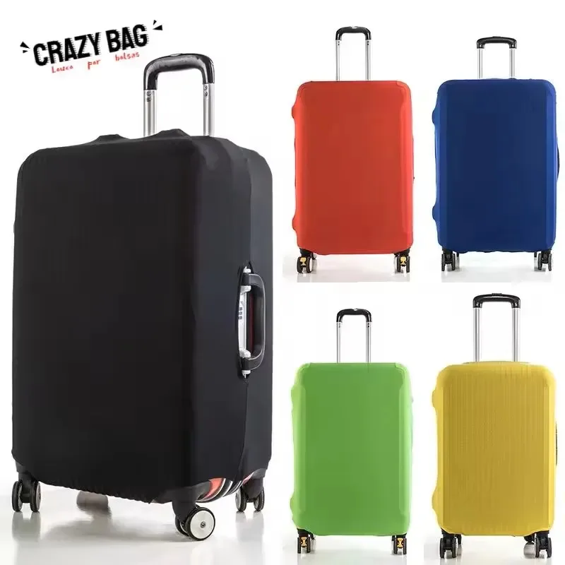 Solid color luggage protection cover suitable for 18-28 inch suitcases