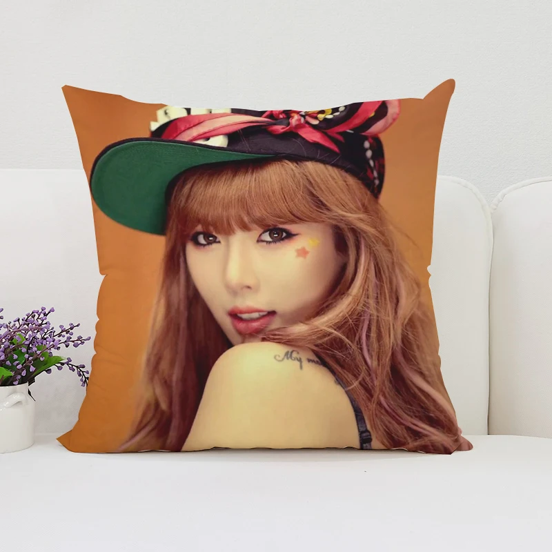 

Kim Hyun A Pillow Cases Decorative Cushions Cover for Sofa Pillowcases 50x50 Car Decoration Fall Decor Throw Pillows Pillowcase