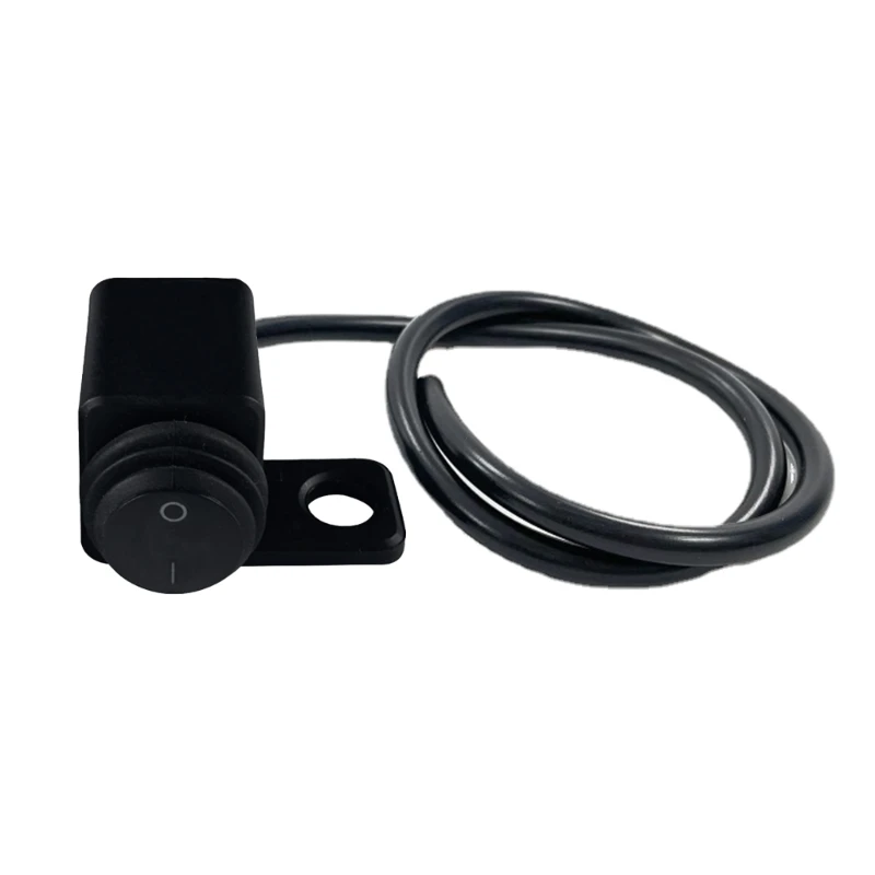 오토바이 알루미늄 합금 백미러 시트 헤드 라이트 스포트 라이트 이중 깜박임 스티어링 다기능 스위치 T3EF