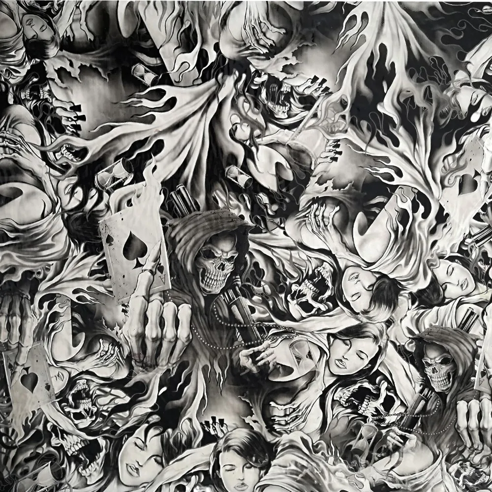 

10M Length Hydro Dipping Films 100CM Width Beautiful Girl Hydrographic Water Transfer WDF1147