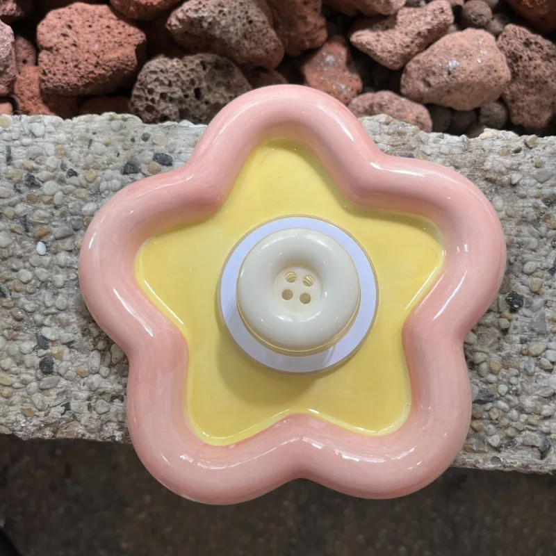 Koreanische Nette Farbe Taste Magnetische Halter Grip Tok Griptok Telefon Ständer Halter Unterstützung Für iPhone 16 15 Für Pad Magsafe Smart tok – Detail 16