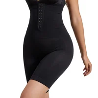 Shorty gainant amincissant pour femme, taille haute, avec crochets, effet ventre plat et rehausseur de fesses 3