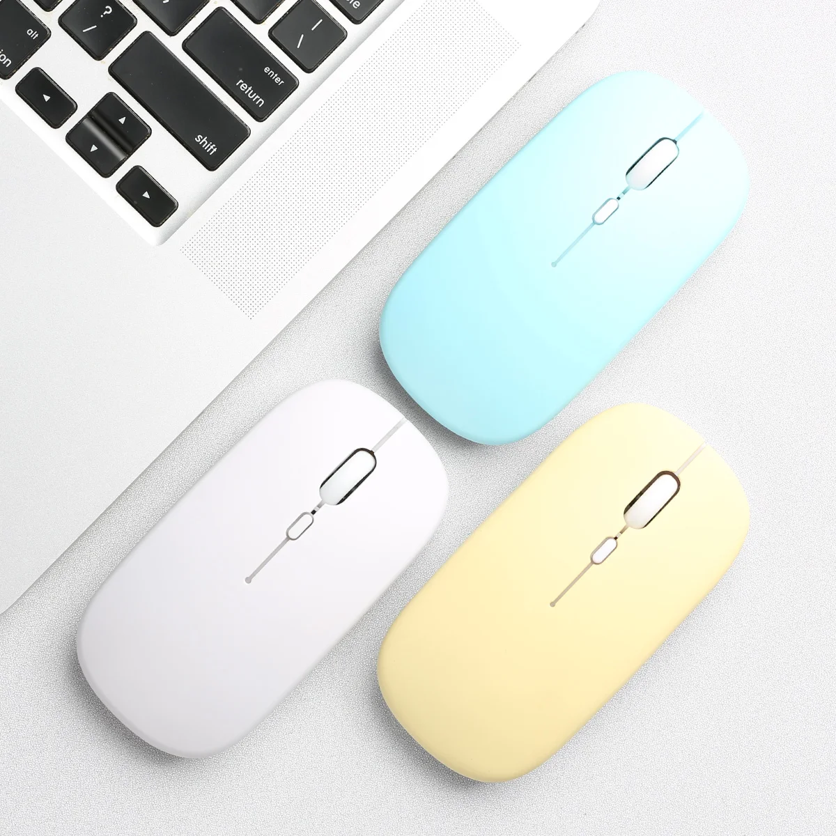 Bluetooth Mouse Laptop BT 5.0 Computer Portable PC Compatible Mac MacBook Pro Air