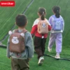 Cartoon Small animals Kids Backpack Parent-child Canvas Backpack Children's Bag Girls Boys Kindergarten School Bag 2