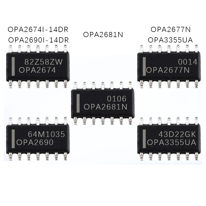 1PCS OPA2674I-14DR OPA2681N OPA2677N OPA2690I-14DR OPA3355UA