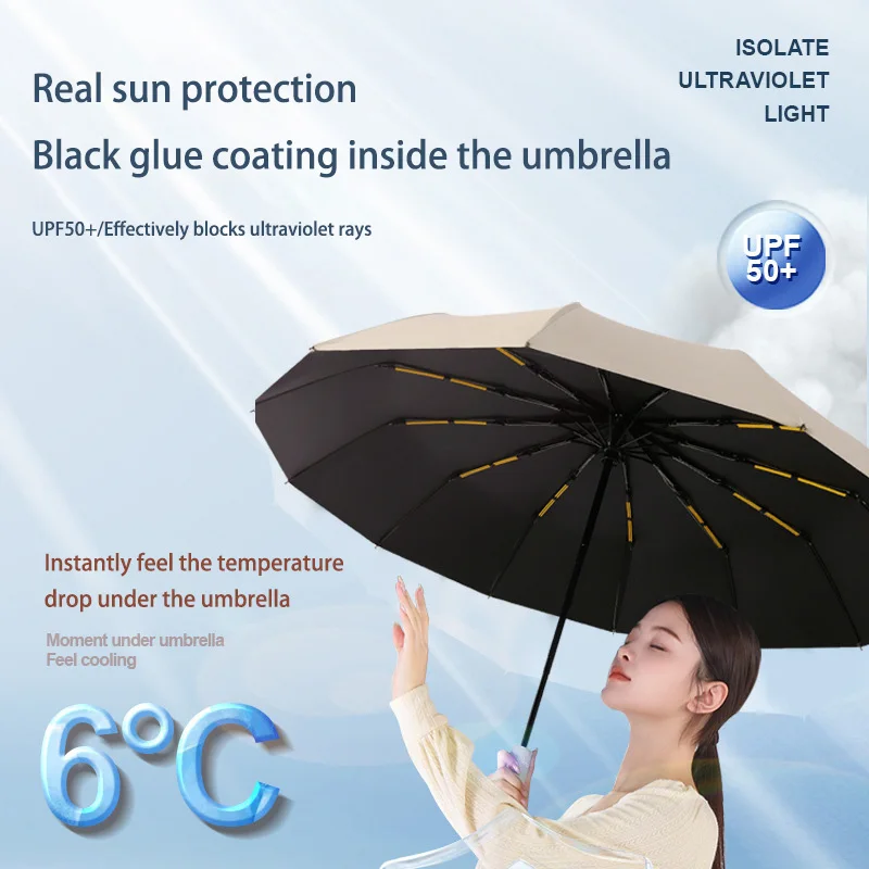 Automatic Umbrella Xiaomi Mijia 24 Bone Solid Color Collapsible Umbrella Outdoor Sunshade UV Protection mini umbrella,folding umbrella,automatic umbrella,wind resistant umbrella,sun umbrella,automatic sun umbrella