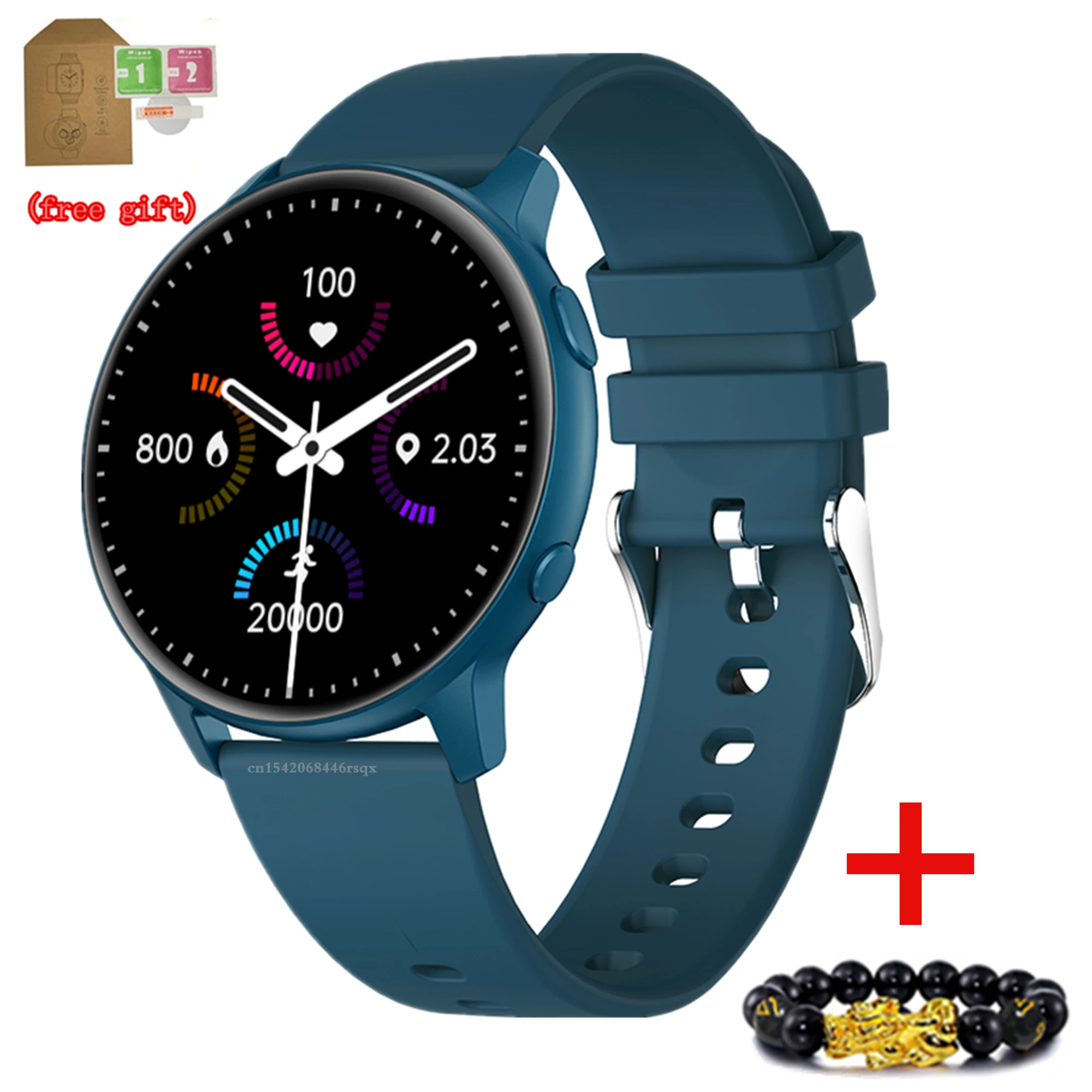 ZL02 Upgraded ZL02 Plus Smart Watch 100+ Watch Dial Heart Rate Blood Pressure Blood Oxygen IP68 Waterproof PK MX1 Android IOS 