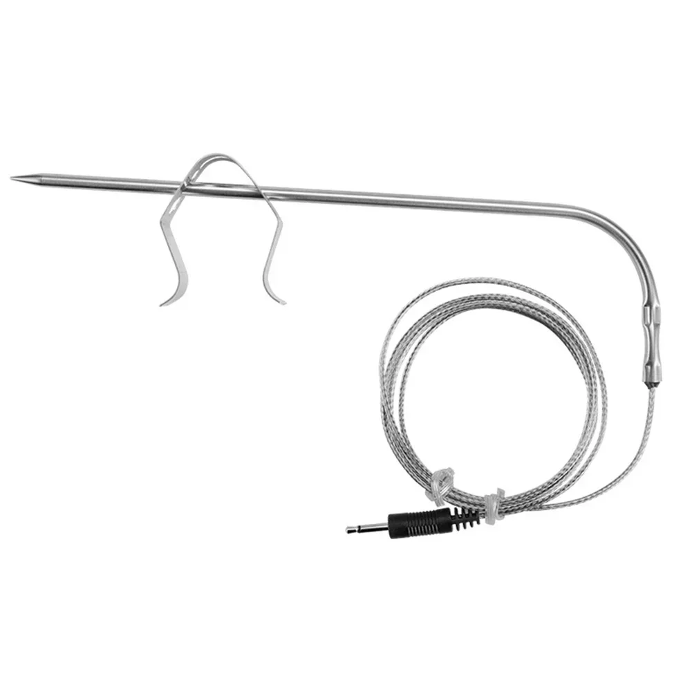 BBQ Meat Grill Cooking Thermometer Probe Replacement Digital Cooking Food Meat Thermometer for All DC Ports 0 &deg;C-300 &deg;C