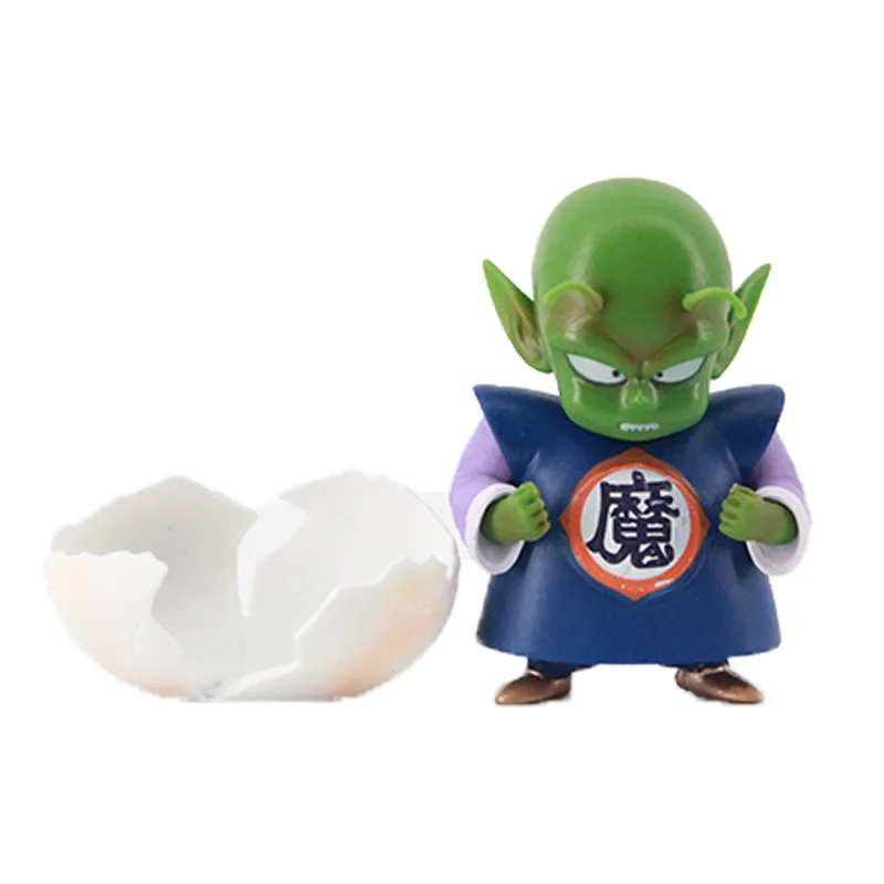 Anime Dragon Ball Z Action Figure Cute Mini Devil Kawaii Baby Broken Egg Kids Piccolo Saru GK Figure Collectible Model Toy Gift