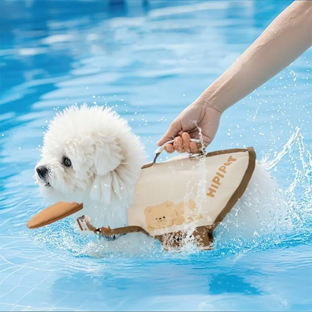 4568-d9e175.jpg Chaleco salvavidas de alta flotabilidad para perros, ajustable, impermeable