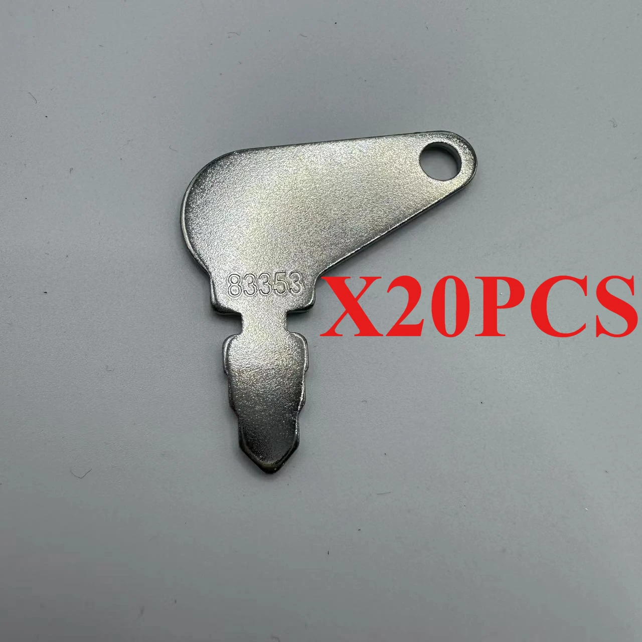 20pcs keys For Kubota Construction Ignition/Heavy Equipment Key Set 83353