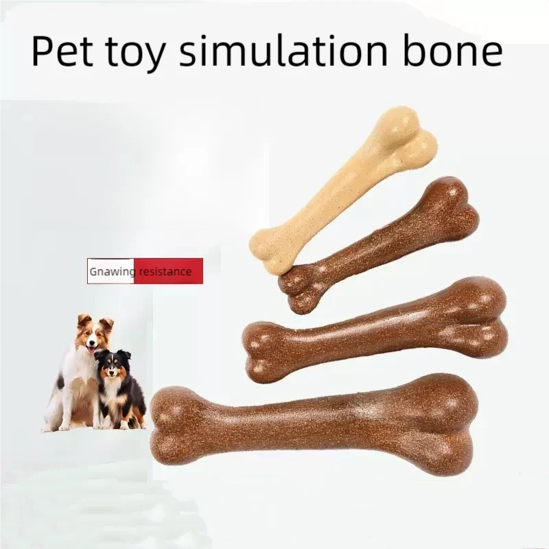 Natural Non-toxic Dog Bone Chew Toy For Small Medium Large Dogs_voghion.com