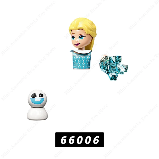 Disney Mini Action Toys Figures Building Blocks Cartoon Toy Story Mickey Mouse Winnie The Pooh Frozen Stitch Donald Duck Bricks 66006