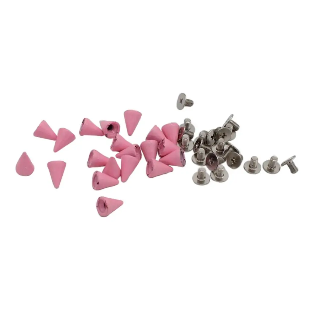 20x Cone Rivets Snap Buckles Decorative Buttons Sewing Button Crafts
