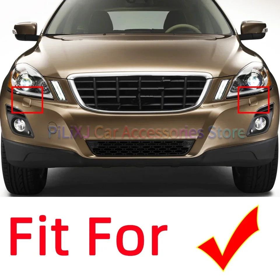 Car headlight washer nozzle cover Auto part front bumper headlamp washer spray nozzle cover cap for VOLVO XC60 2009-2013 Trim Lid