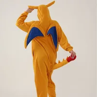 Anime Dragon Onesies Pajamas Adult Jumpsuit Animal Halloween Costume Festival Party Cosplay Suit Kids Kigurumis Unicron Slipper - Image 2