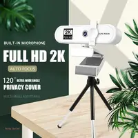 4K HD Webcam Autofocus Conference PC Live Broadcast Webcam USB Webcam Office Meeting House With Microphone 1080P HD Webcam - Image 3