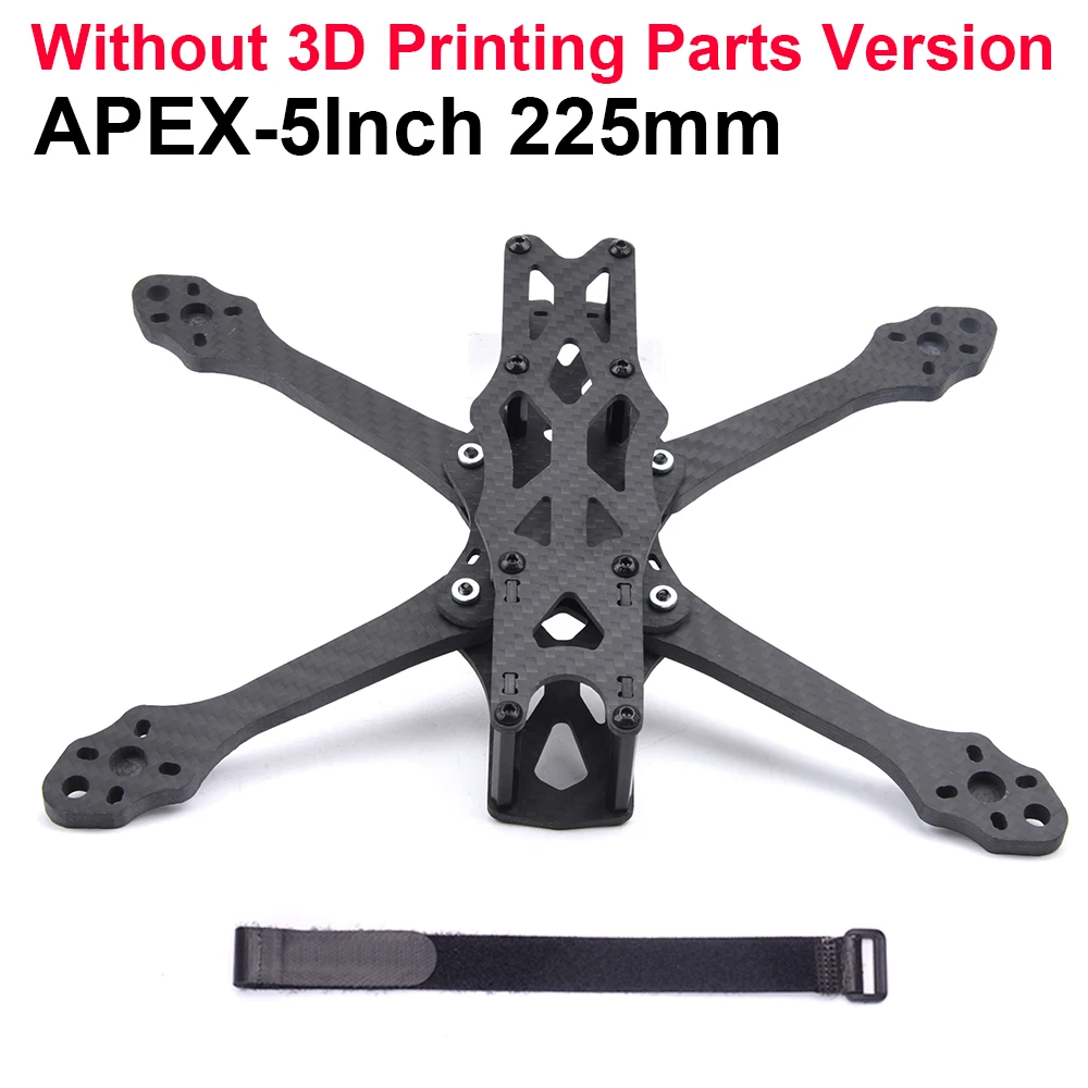 5 inch 225mm 225 / 6inch 260mm / 295mm Carbon Fiber Quadcopter Frame Kit 5.5mm arm For APEX FPV Freestyle RC Racing Drone Models