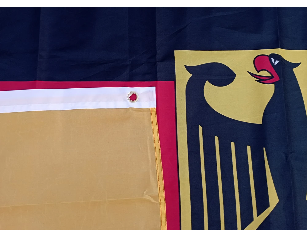 Germany National Emblem Flag Detail 3