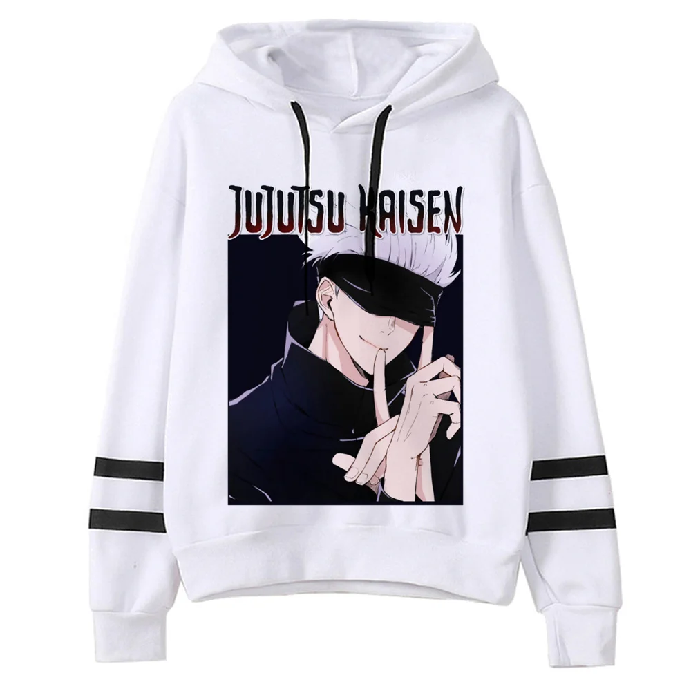 

Jujutsu Kaisen hoodies women anime long sleeve top clothes Hood female Winter sweater