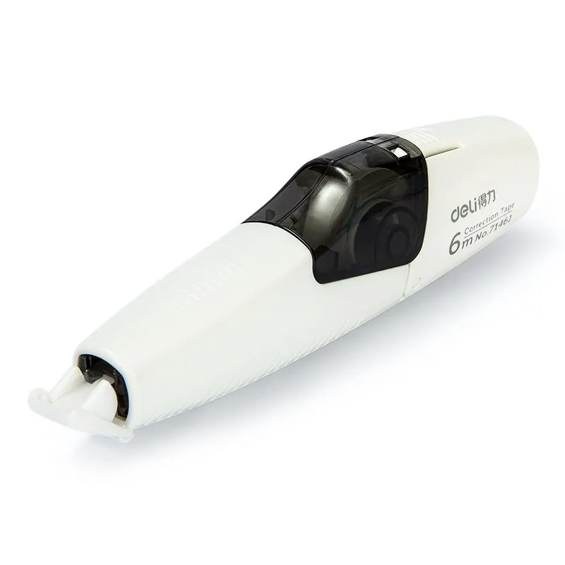 Correction Tape Deli Push Type Correction Tape Replaceable Core Correction Modification Female High Beauty Altered Student Stationery Supplies