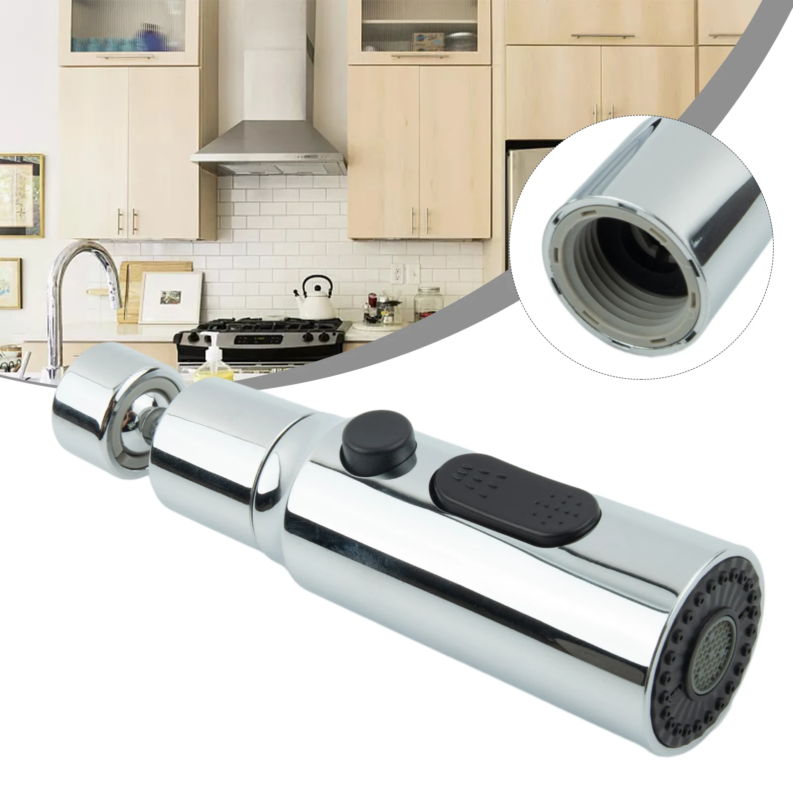 

Kitchen Faucet Aerator 3 Modes Bathroom Adjustable Tap Extender Adapter Faucet Washbasin Sprayer Saving Water Taps Filter-Nozzle