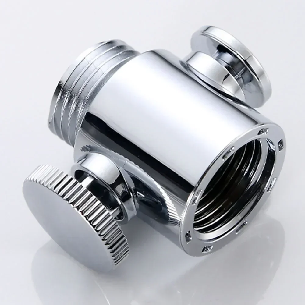 1PC Adjustable Shower Head Diverter Flow Regulator Valve Sprayer Shut-Off Switch 3 Modes Switch Adapter With G1/2 Connections diverter valve shower head diverter valve shower head adapter