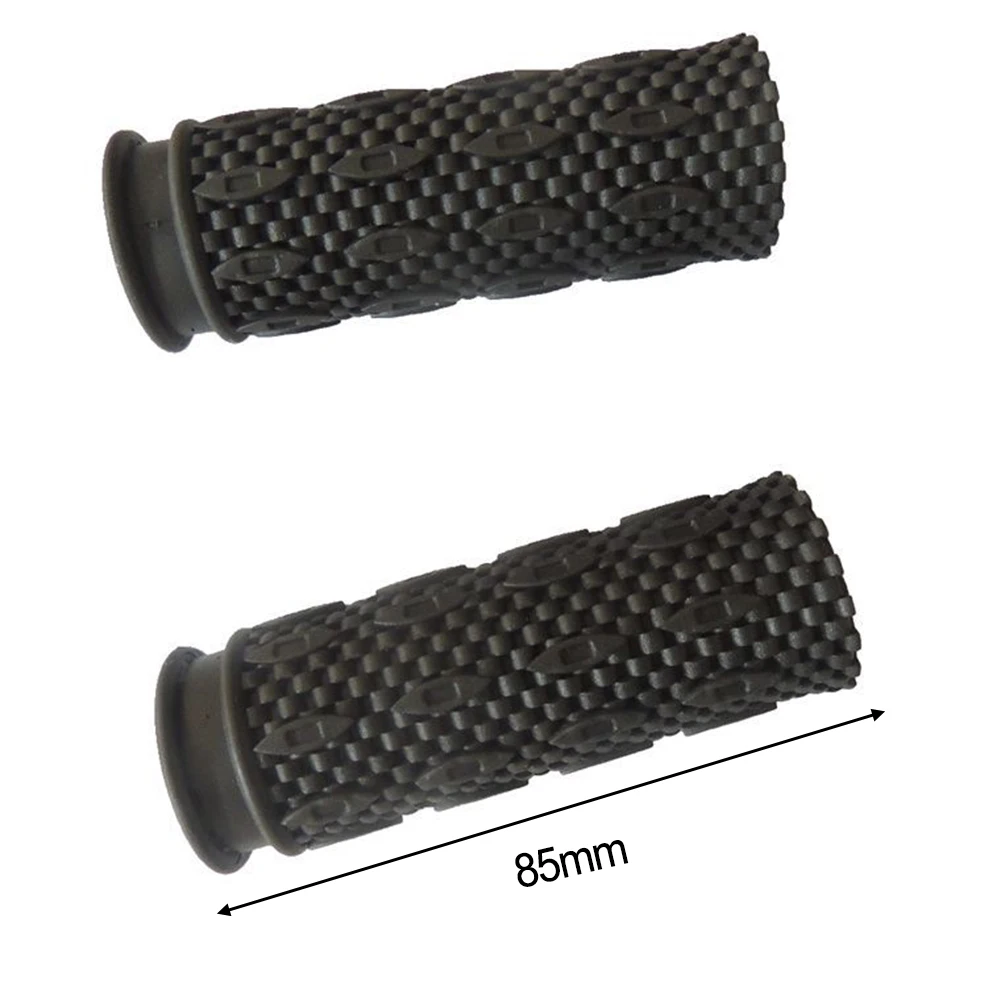 1Pc Grips 2 X 85mm Oxford Grips Shift Twistgrip Bar Bikes / Cycle Handlebar Rubber Black Bicycles Handle Accessories