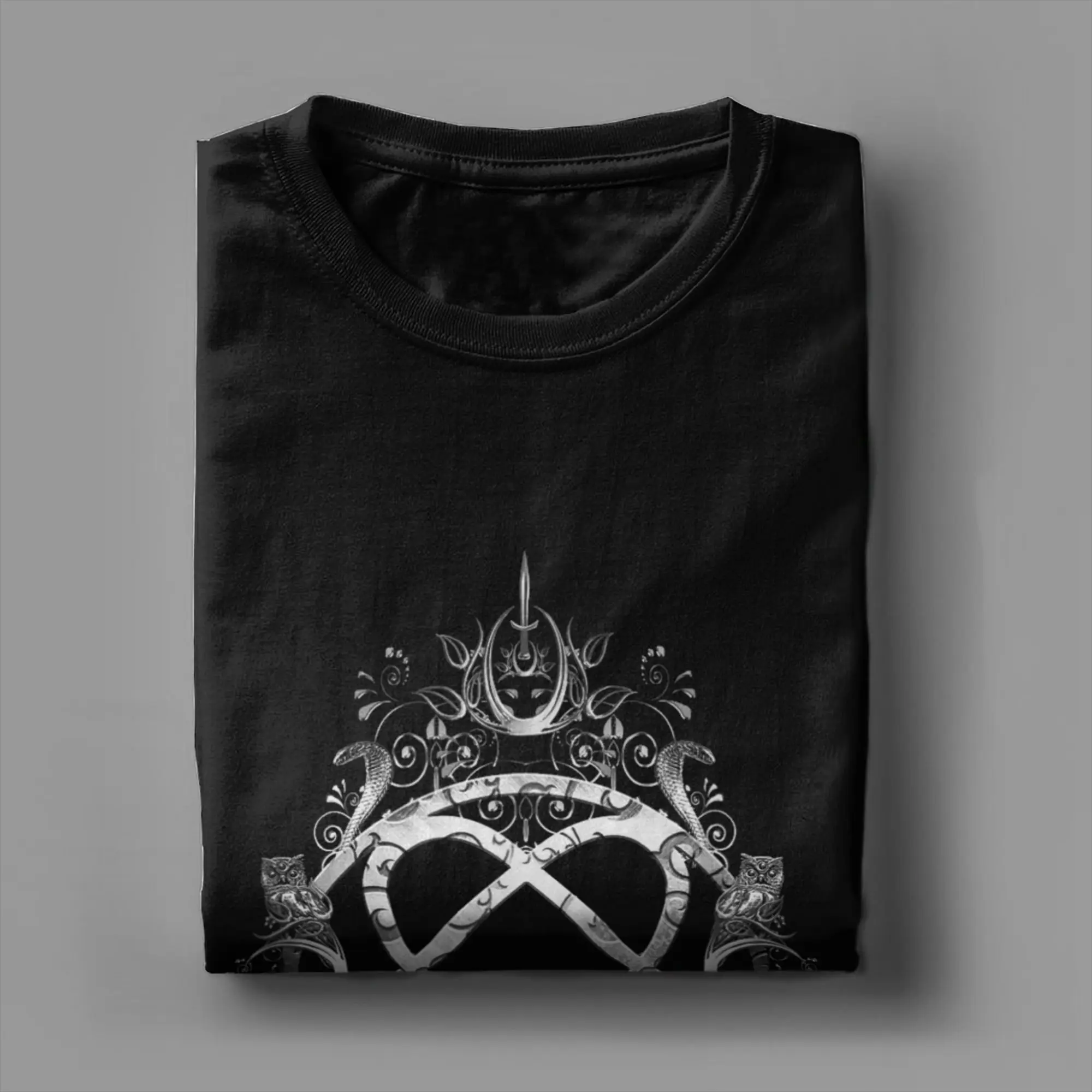 Ville Valo HIM Ornament T Shirt Summer  Funny T Shirts 100 Cotton Harajuku Tshirt For Male Short Sleeve Casual Top Tees