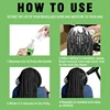 GOIPLE 237ml Braid Mousse for African Women Extra Hold Control Braids Spray Twist Locs High Shine Moisturize Foam Styling Mousse 5