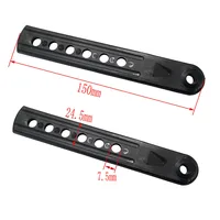 1 Pair Length 5.9 inch & 150mm Strong Snowboard Binding Toe Hole Straps for Snow Board Boots 2