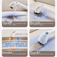 Fabric Cleaning Machine Spray Suction Integrated Removable Washable-Free Carpet Mattress Sofa Cleaning Gadget Robot Mop 2