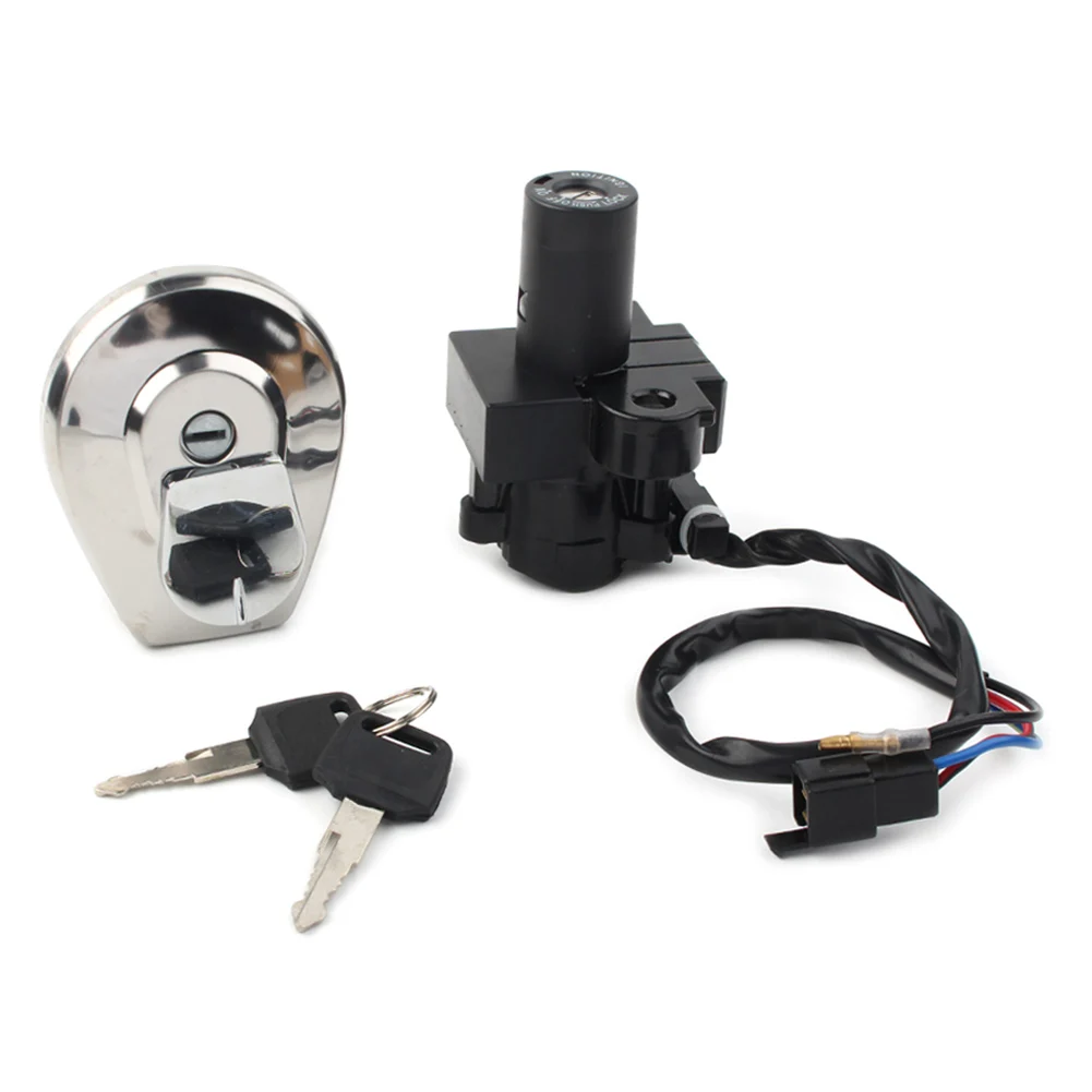 

Флюоресцентный выключатель с крышкой газовой крышки, ключи блокировки CNC, алюминий для Honda JADE250 CBX750 CB250 1984-2001