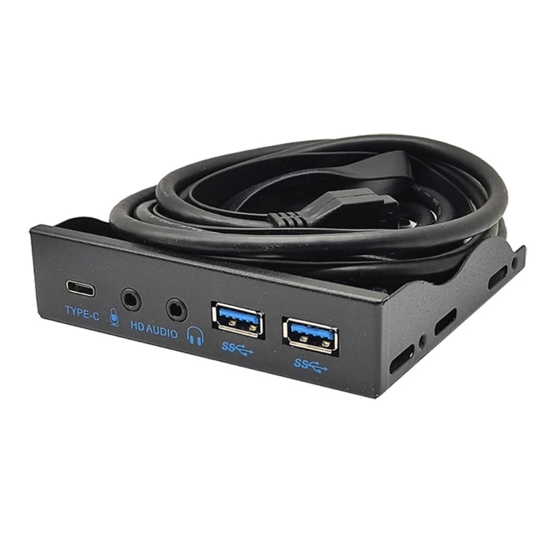 

19-контактный USB-удлинитель на передней панели Передняя панель сверхскоростного расширения 10 Гбит/с