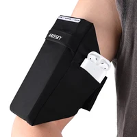 HAISSKY Slevee Outdoor Sports Running Bag Universal Men Women Belt Elastic GYM Workout On Hand Phone Cards Keys Storage Pouch 1