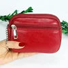 Women Mini Wallet PU Leather Female Purse Card Holder Coin Purse Short Wallets Small Purse Zipper Keychain Clutch Bag Wallet 3