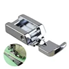 Zipper Sewing Machine Presser Foot Left Right Narrow Foot Compatible With Low Shank Snap On Singer Brother Sewing Accessories 2